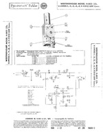 WESTINGHOUSE V119005 SAMS Photofact®