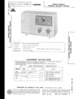 PHILCO P720WH SAMS Photofact®