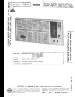 GENERAL ELECTRIC W377A SAMS Photofact®