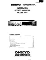 Onkyo A05 OEM Service