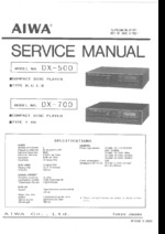 AIWA DX-700 OEM Service