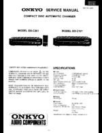 Onkyo DX-C101 OEM Service