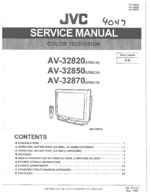 JVC AV32870 OEM Service