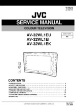 JVC AV-32WL1EU OEM Service