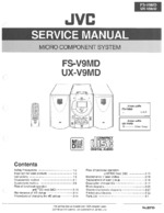 JVC FS-V9MD/UX-V9MD OEM Service