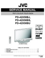 JVC PD-42X50BU OEM Service