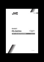 JVC PD-Z42DX4 OEM Owners