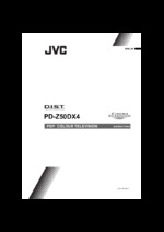 JVC PD-Z50DX4 OEM Owners