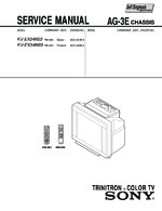 Sony KVEX34N93 OEM Service