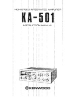 KENWOOD KA501 OEM Owners