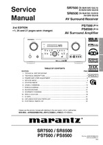 Marantz PS7500 OEM Service