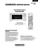 Onkyo NC500sm OEM Service