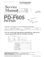 PIONEER PDF605 OEM Service