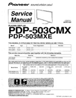 Pioneer PDP503MXE OEM Service