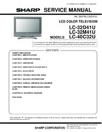 Sharp LC40C32U OEM Service