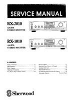 SHERWOOD RX-1010 OEM Service