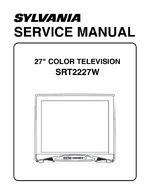 Sylvania SRT2227W OEM Service