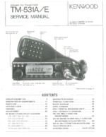 KENWOOD TM531E OEM Service