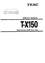 Teac T-X150 OEM Service