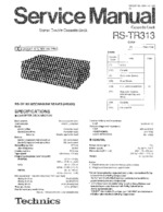 TECHNICS RS-TR313 OEM Service