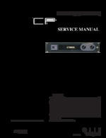 YAMAHA CP2000 OEM Service