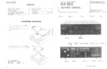 KENWOOD KA893 OEM Service