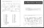 ADMIRAL 4B21 Schematic Only